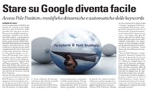 Rassegna stampa posionamento sui motori di ricerca